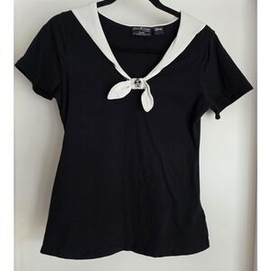 Stitch‎ Shoppe Loungefly Disney Mickey Steamboat T-Shirt M Black White